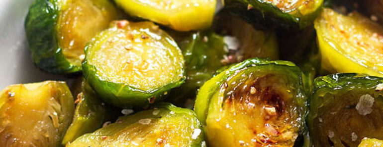 Brussels Sprouts In Garlic Butter