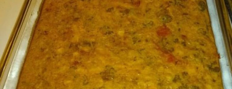 Cowboy Cornbread Casserole