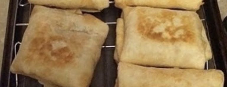 Baked Chicken Chimichangas
