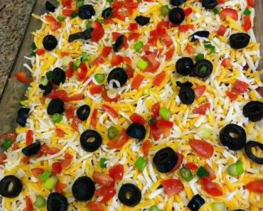 Authentic 7-Layer Mexican Dip