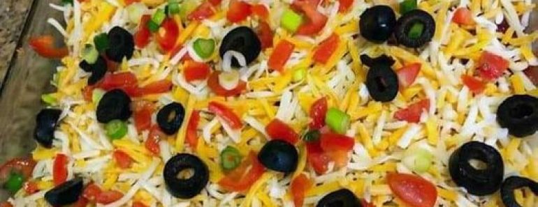 Authentic 7-Layer Mexican Dip