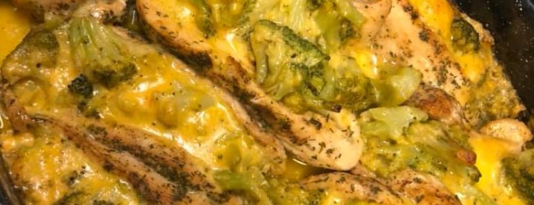 Broccoli and Cheese Stuffed Chicken Breast