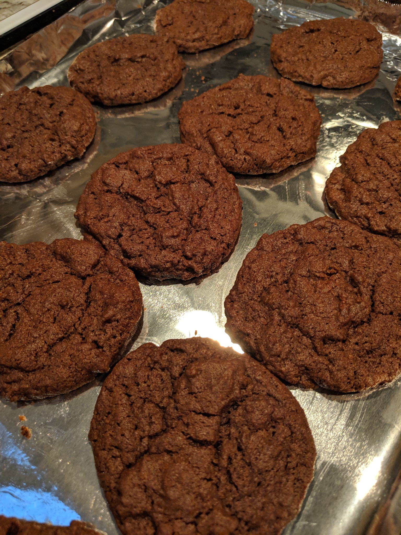 Easy Bake Chocolate Chewy Cookies