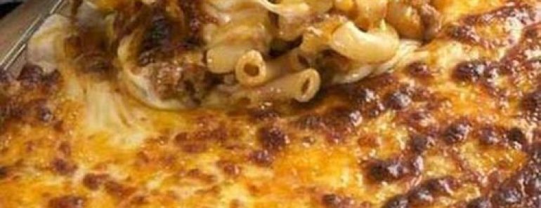 HAMBURGER CASSEROLE