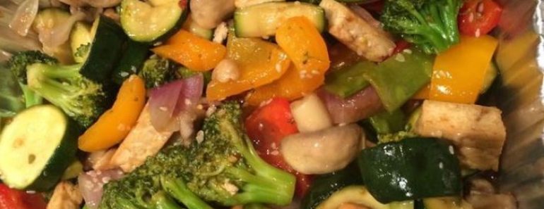 Garlic Chicken Stir Fry