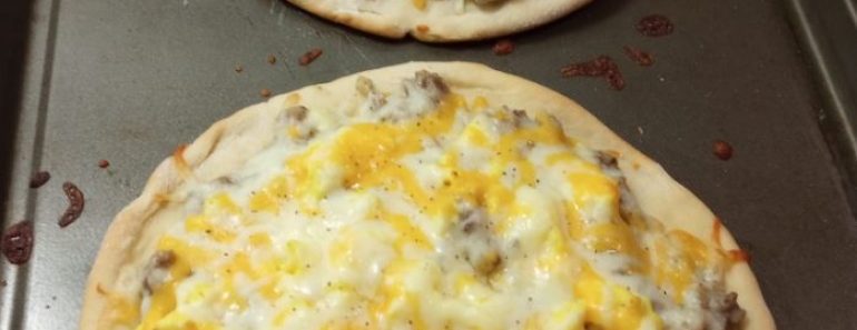 Breakfast pizza