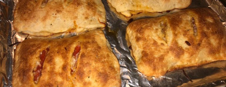 Cheap Pizza Calzones