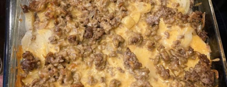 Hamburger Potato Casserole