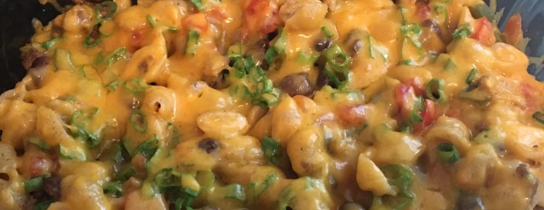 Taco Mac and cheese bowl