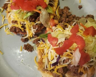 Homemade Indian tacos
