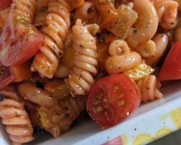 Cheap & Easy cold pasta salad