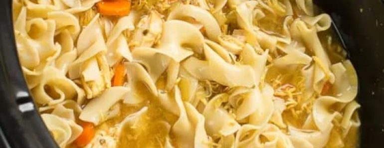 chicken noodle soup