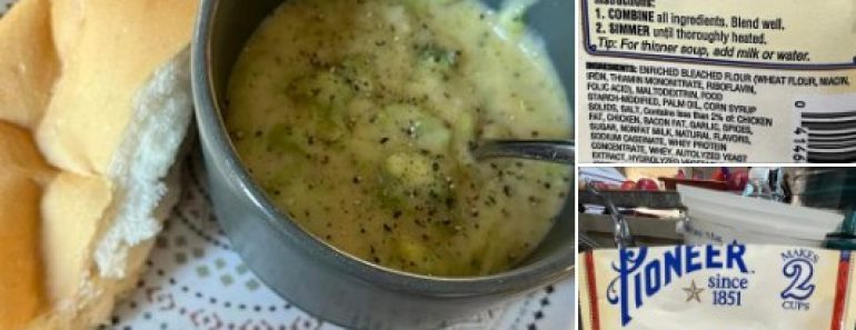 Broccoli cheddar soup
