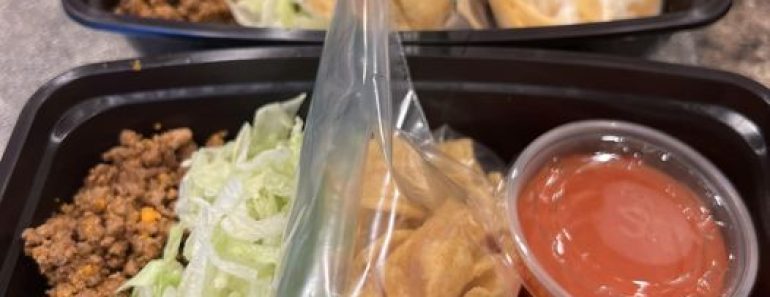 Crunchy Taco Salad with Catalina Twist