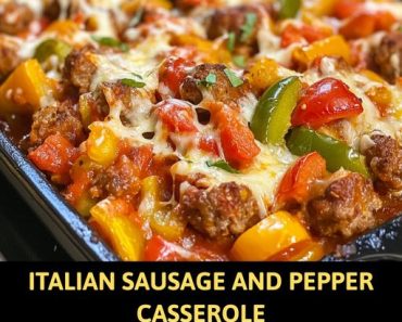 👉SausagePepper Casserole