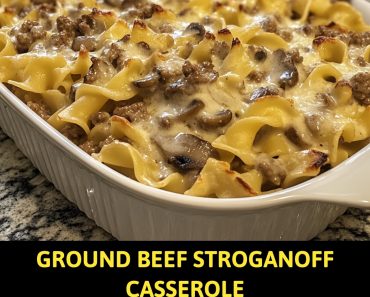 👉BeefStroganoff Casserole