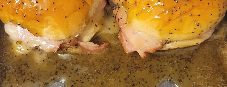 👉Baked HamCheese Sandwiches