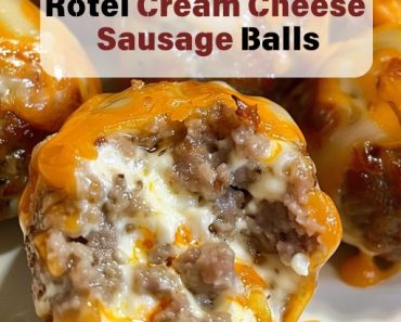 👉RotelCream Cheese Sausage Balls