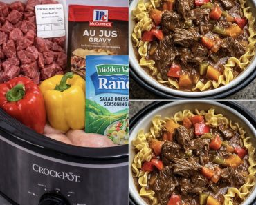 👉MISSISSIPPI BEEF AND NOODLES