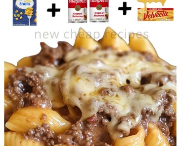 👉Sloppy Cheeseburger Pasta