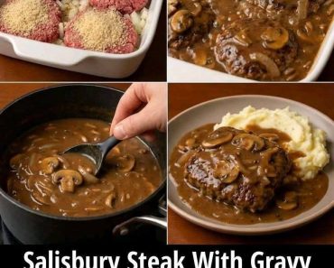 👉SalisburySteak with Onion Gravy