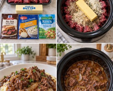 Slow Cooker Beef & Gravy